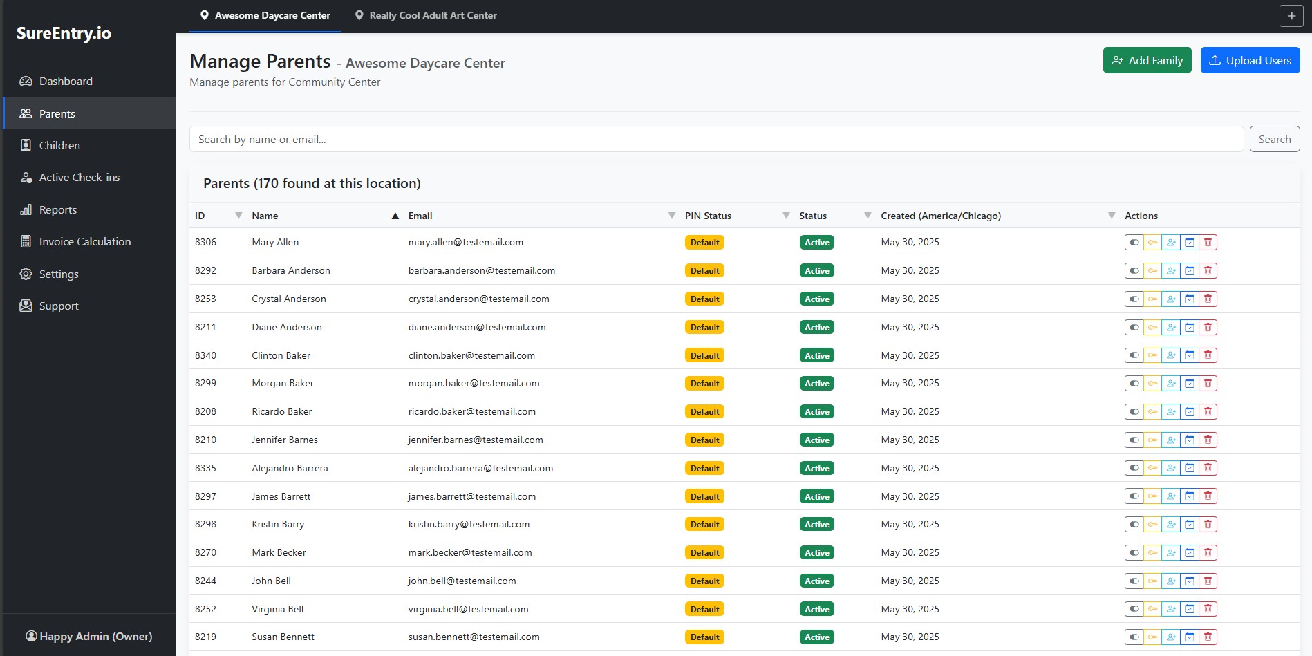 Parents/Users Overview